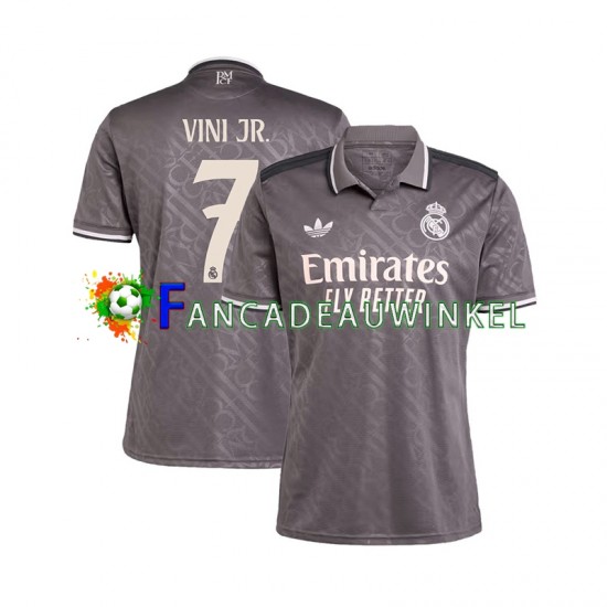 Real Madrid Wedstrijdshirt met Korting VINI JR 7 3rd Heren 2024-25 Korte Mouw