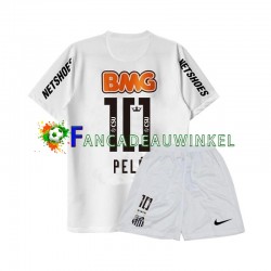 Wedstrijdshirt met Korting Santos PELE 10 -2012 Retro Thuis Kind 2011 Korte Mouw