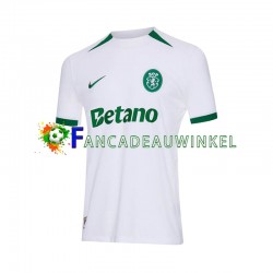 Sporting CP Wedstrijdshirt met Korting Uit Heren 2024-25 Korte Mouw