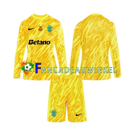 Sporting CP Wedstrijdshirt met Korting Keepersshirt 3rd Kind 2024-25 Lange Mouw