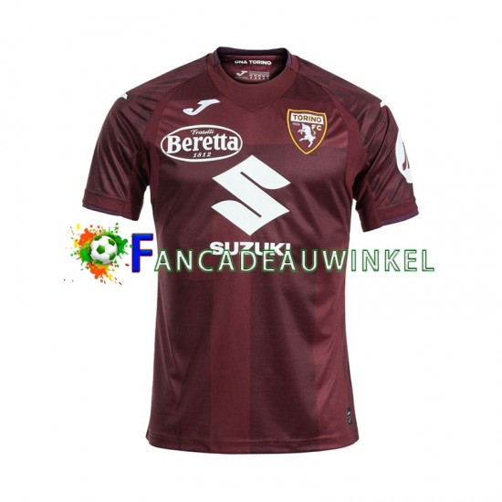 Wedstrijdshirt met Korting Torino Thuis Heren 2024-25 Korte Mouw