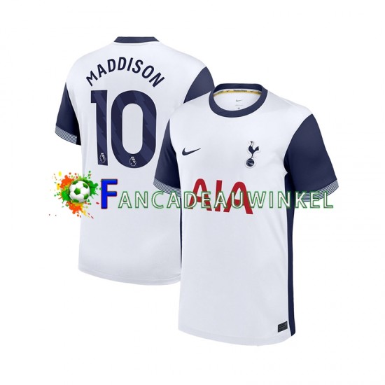 Tottenham Hotspur Wedstrijdshirt met Korting James Maddison 10 Thuis Heren 2024-25 Korte Mouw