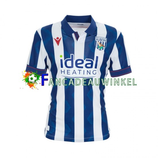 West Bromwich Albion Wedstrijdshirt met Korting Thuis Heren 2024-25 Korte Mouw