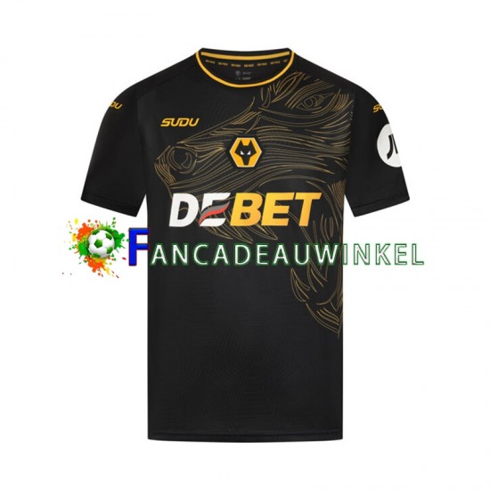 Wolverhampton Wanderers Wedstrijdshirt met Korting Uit Heren 2024-25 Korte Mouw