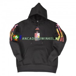 België Zwart Heren Capuchon met koord Hoodie 2022-23