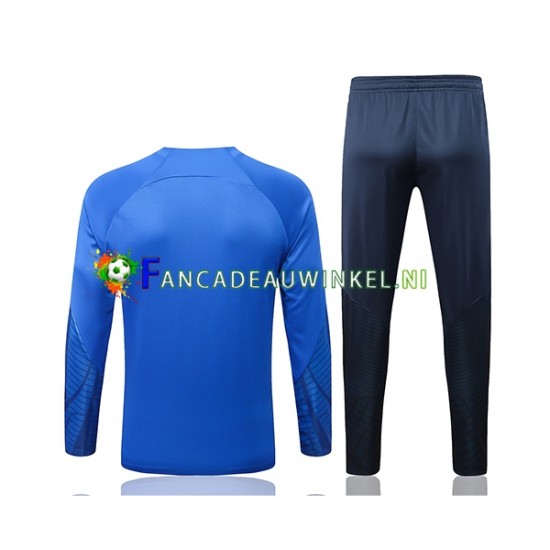 Frankrijk Blauw Sweatshirts Pak 2022-23 SKU001