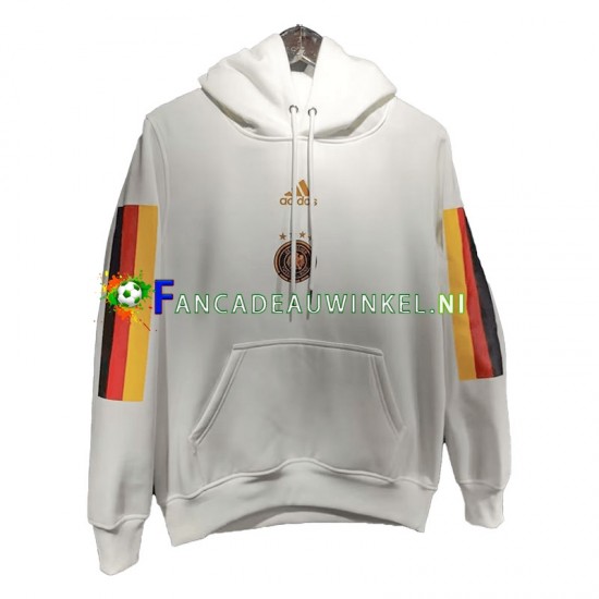 Duitsland Wit Heren Capuchon met koord Hoodie 2022-23