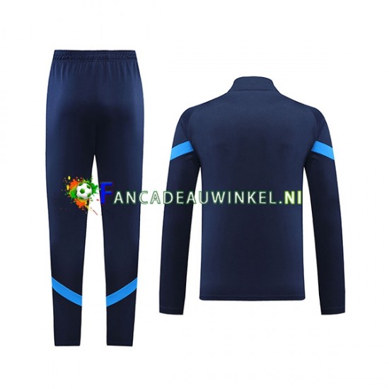 Italië Blauw Sweatshirts Pak 2022-23 SKU002