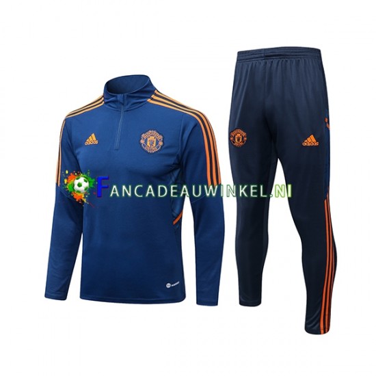 Manchester United Blauw Sweatshirts Pak 2022-23 SKU001