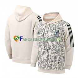 Mexico Wit Groente Heren Capuchon met koord Hoodie 2022-23