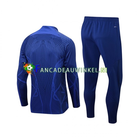 Nederland Blauw Sweatshirts Pak 2022-23