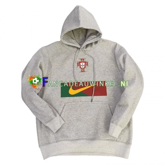 Portugal Grijs Heren Capuchon met koord Hoodie 2022-23