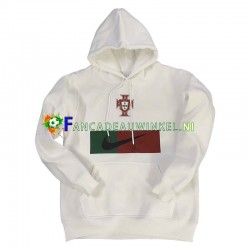 Portugal Wit Heren Capuchon met koord Hoodie 2022-23