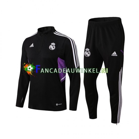 Real Madrid Zwart Sweatshirts Pak 2022-23