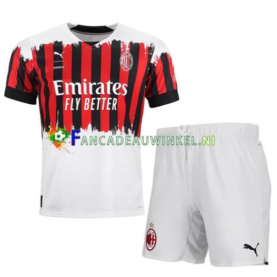 AC Milan Wedstrijdshirt met Korting Vierde Kind 2022-23 Korte Mouw