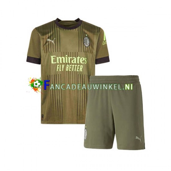 AC Milan Wedstrijdshirt met Korting 3rd Kind 2022-23 Korte Mouw