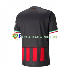 AC Milan Wedstrijdshirt met Korting Thuis Heren 2022-23 Korte Mouw