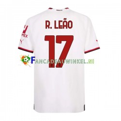 AC Milan Wedstrijdshirt met Korting Rafael Leao 17 Uit Heren 2022-23 Korte Mouw