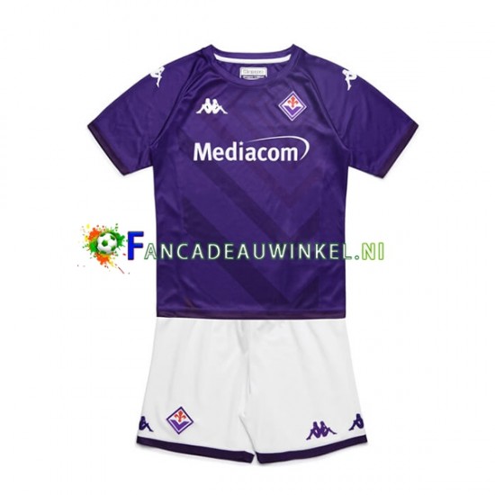 Fiorentina Wedstrijdshirt met Korting Thuis Kind 2022-23 Korte Mouw