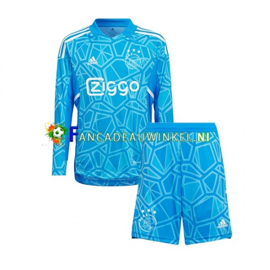 AFC Ajax Wedstrijdshirt met Korting Keepersshirt Thuis Kind 2022-23 Lange Mouw