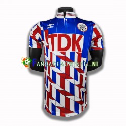 AFC Ajax Wedstrijdshirt met Korting 1990 Retro Uit Heren Korte Mouw