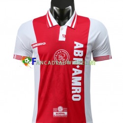 AFC Ajax Wedstrijdshirt met Korting Retro Thuis Heren 1997-1998 Korte Mouw