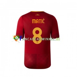 AS Roma Wedstrijdshirt met Korting Matic 8 Thuis Heren 2022-23 Korte Mouw