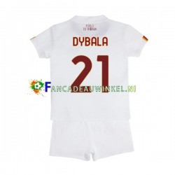AS Roma Wedstrijdshirt met Korting Paulo Dybala 21 Uit Kind 2022-23 Korte Mouw