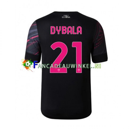 AS Roma Wedstrijdshirt met Korting Paulo Dybala 21 3rd Heren 2022-23 Korte Mouw