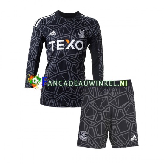 Aberdeen Wedstrijdshirt met Korting Keepersshirt Uit Kind 2022-23 Lange Mouw