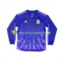 Argentinië Wedstrijdshirt met Korting Uit Heren WK 2022 Lange Mouw
