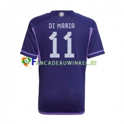 Argentinië Wedstrijdshirt met Korting Di Maria 11 Uit Heren WK 2022 Korte Mouw