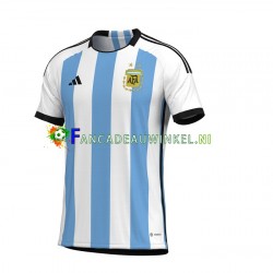 Argentinië Wedstrijdshirt met Korting Thuis Heren WK 2022 Korte Mouw