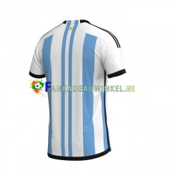 Argentinië Wedstrijdshirt met Korting Thuis Heren WK 2022 Korte Mouw