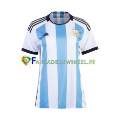 Argentinië Wedstrijdshirt met Korting Thuis Dames WK 2022 Korte Mouw