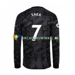Arsenal Wedstrijdshirt met Korting Bukayo Saka 7 Uit Heren 2022-23 Lange Mouw