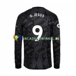 Arsenal Wedstrijdshirt met Korting Gabriel Jesus 9 Uit Heren 2022-23 Lange Mouw