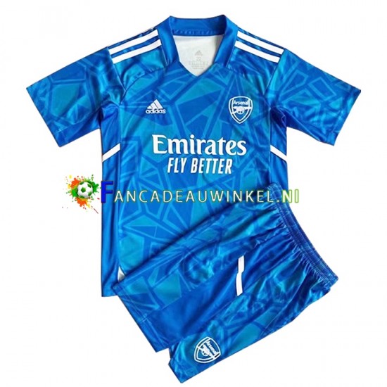 Arsenal Wedstrijdshirt met Korting Keepersshirt Uit Kind 2022-23 Korte Mouw