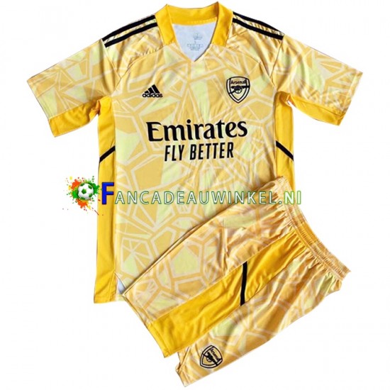 Arsenal Wedstrijdshirt met Korting Keepersshirt Thuis Kind 2022-23 Korte Mouw