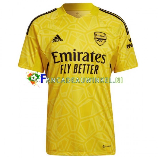 Arsenal Wedstrijdshirt met Korting Keepersshirt Thuis Heren 2022-23 Korte Mouw