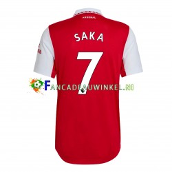 Arsenal Wedstrijdshirt met Korting Saka 7 Thuis Heren 2022-23 Korte Mouw