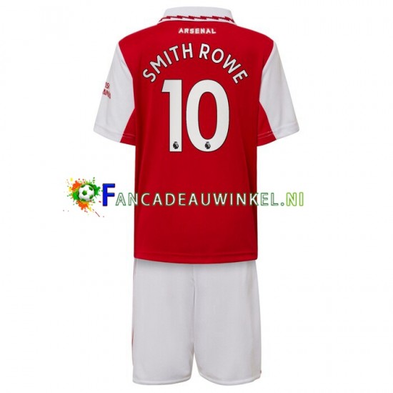 Arsenal Wedstrijdshirt met Korting Smith Rowe 10 Thuis Kind 2022-23 Korte Mouw