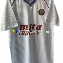 Aston Villa Wedstrijdshirt met Korting 1988 Retro Uit Heren Korte Mouw