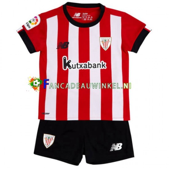 Athletic Bilbao Wedstrijdshirt met Korting Thuis Kind 2022-23 Korte Mouw