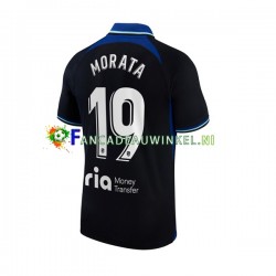 Atlético Madrid Wedstrijdshirt met Korting Alvaro Morata 19 Uit Heren 2022-23 Korte Mouw