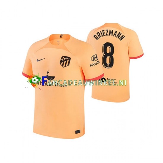 Atlético Madrid Wedstrijdshirt met Korting Antoine Griezmann 8 3rd Heren 2022-23 Korte Mouw