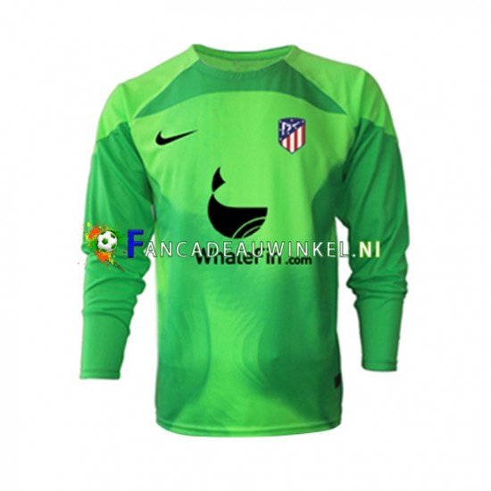 Atlético Madrid Wedstrijdshirt met Korting Keepersshirt Thuis Heren 2022-23 Lange Mouw