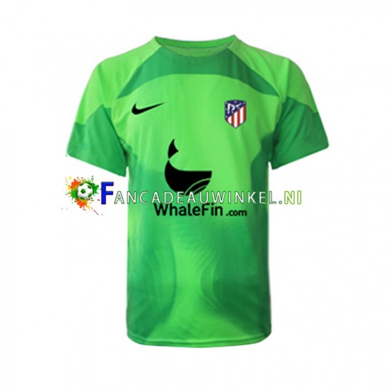 Atlético Madrid Wedstrijdshirt met Korting Keepersshirt Thuis Heren 2022-23 Korte Mouw