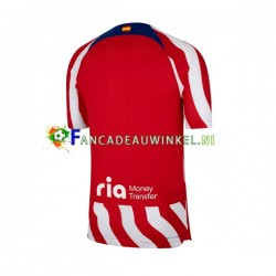 Atlético Madrid Wedstrijdshirt met Korting Thuis Heren 2022-23 Korte Mouw