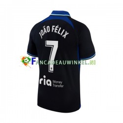 Atlético Madrid Wedstrijdshirt met Korting Joao Felix 7 Uit Heren 2022-23 Korte Mouw